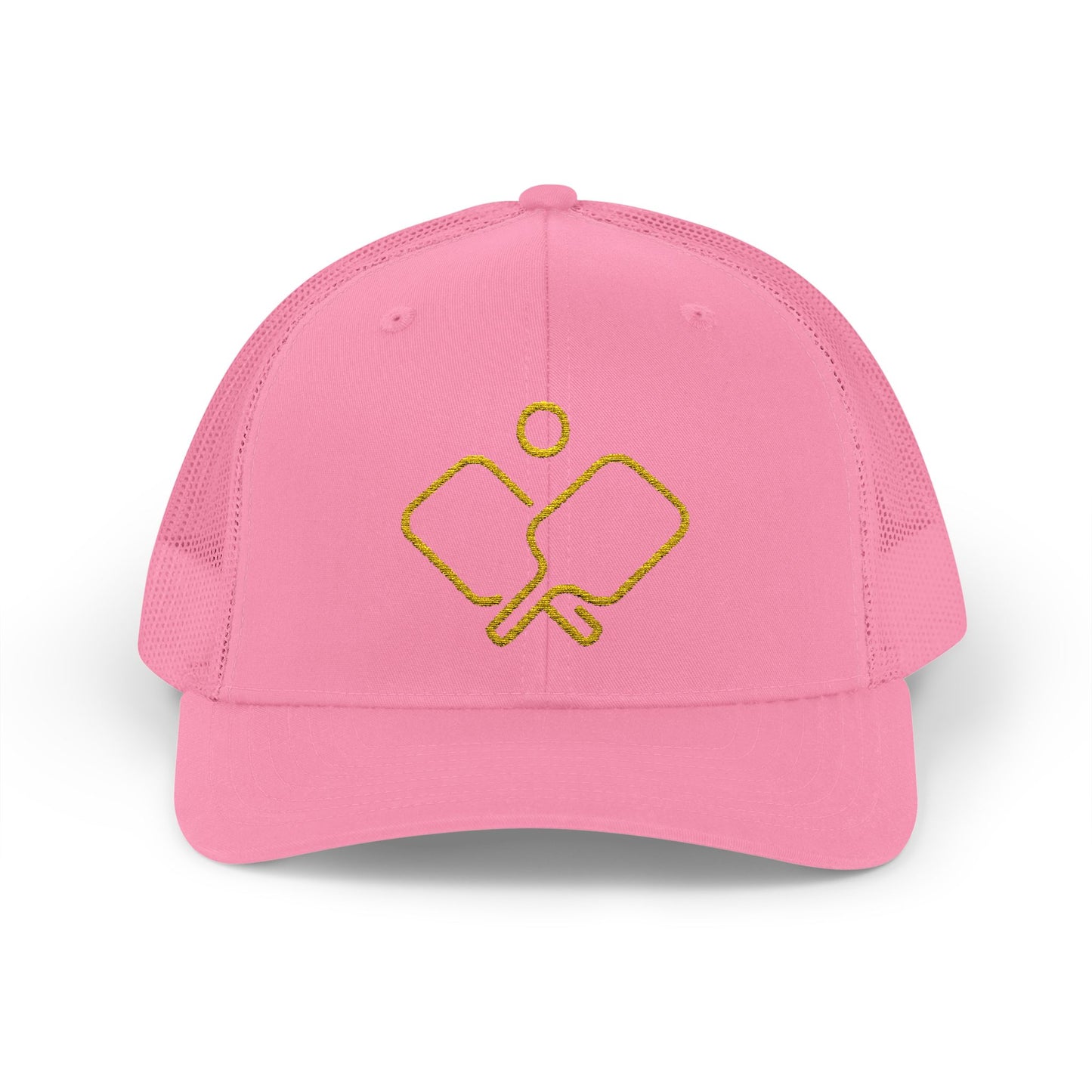 Catchy Trucker Cap with Pickleball Design