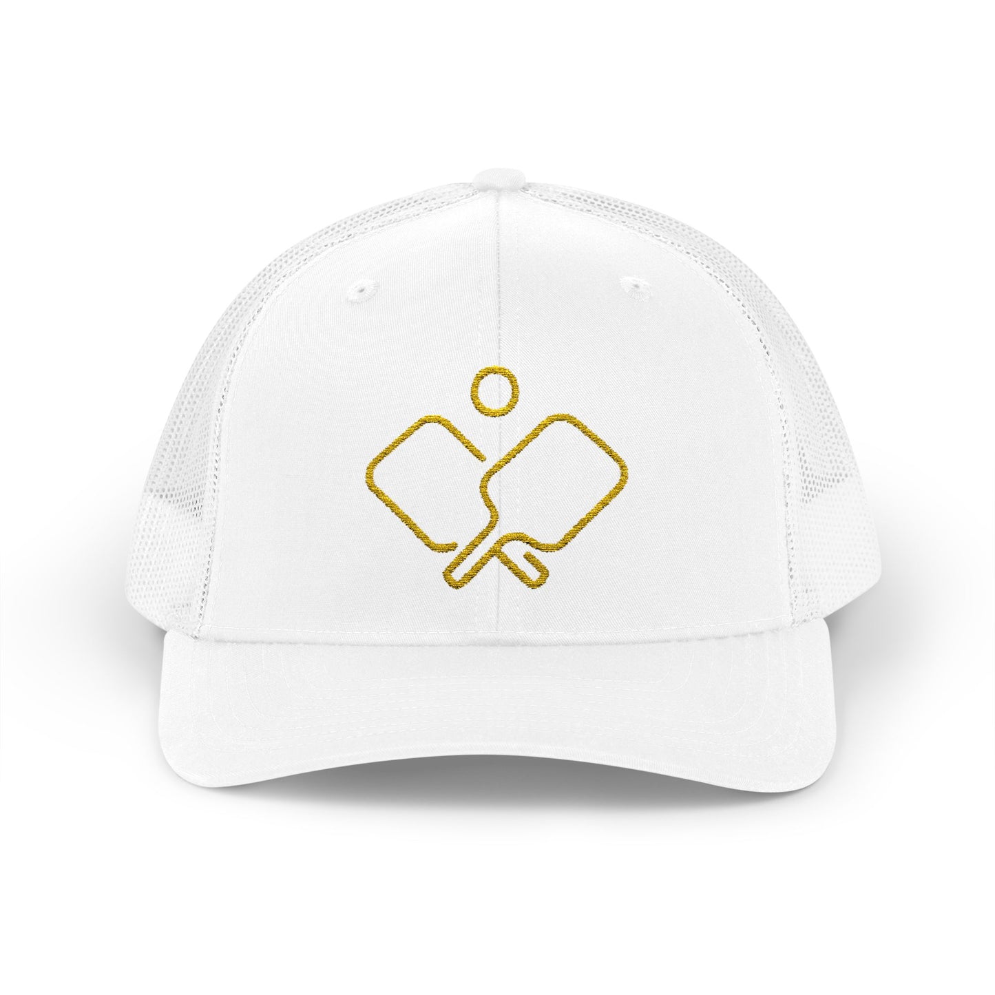 Catchy Trucker Cap with Pickleball Design